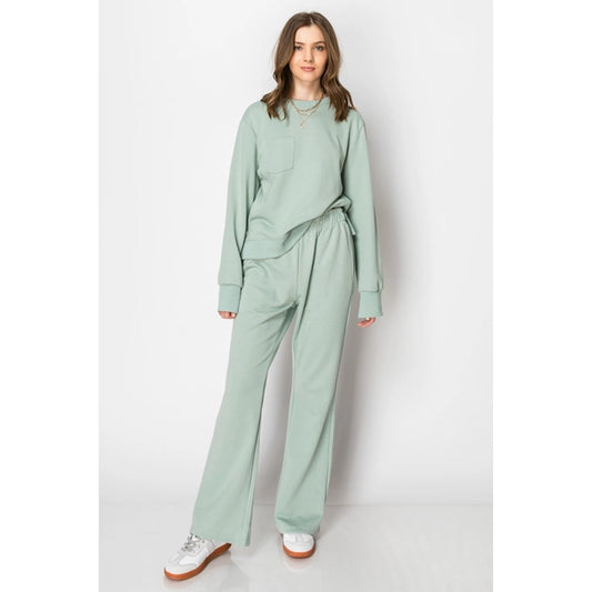 Long Sleeve French Terry Lounge Set