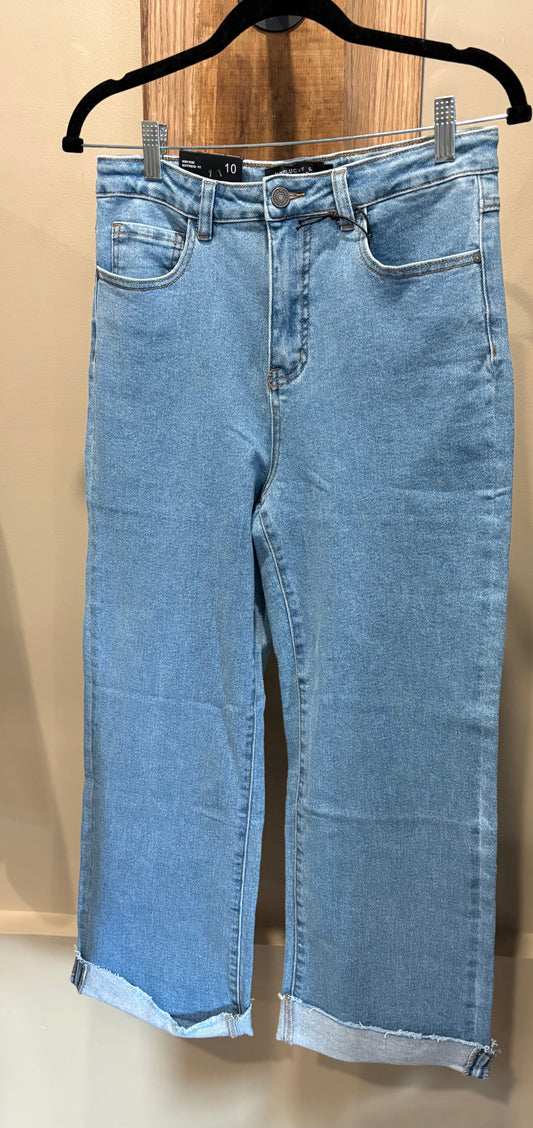 High Rise Boyfriend Jeans